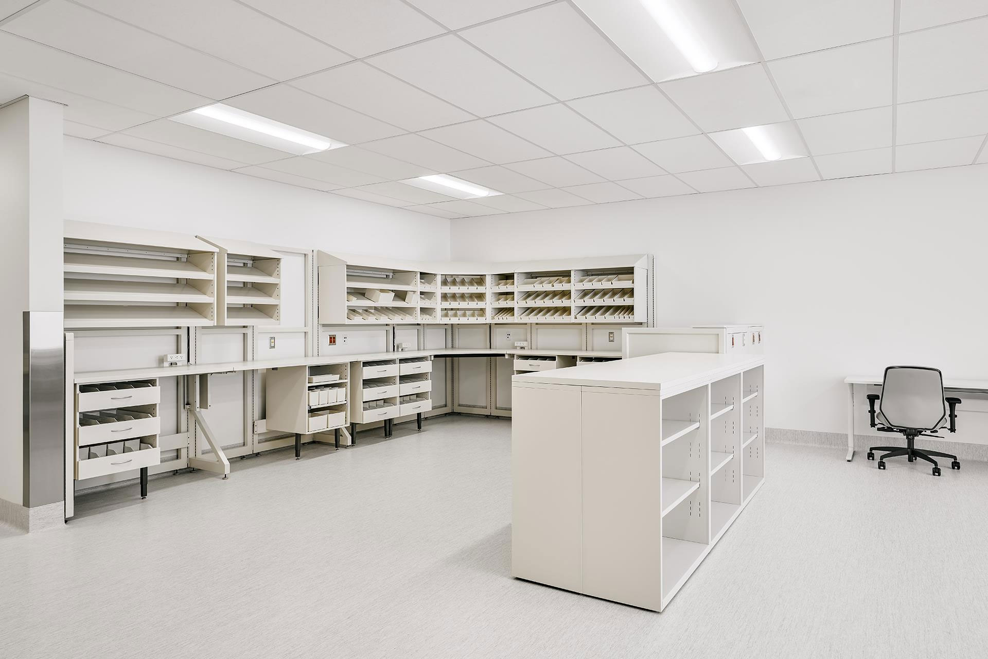 Altro Wall Cladding used in the Spiritual Care of Ksyen Regional Hospital